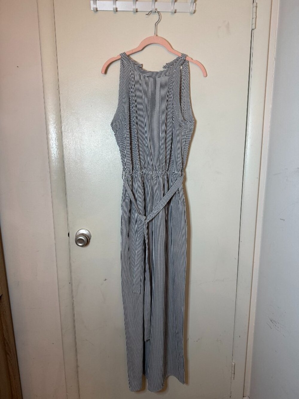 Striped Jumpsuit